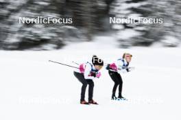 02.01.2024, Davos, Switzerland (SUI): Rosie Brennan (USA) - FIS world cup cross-country, tour de ski, training, Davos (SUI). www.nordicfocus.com. © Modica/NordicFocus. Every downloaded picture is fee-liable.