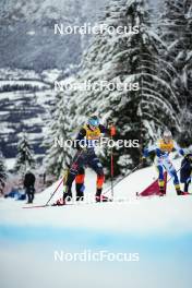 07.01.2024, Val di Fiemme, Italy (ITA): Victoria Carl (GER) - FIS world cup cross-country, tour de ski, final climb, Val di Fiemme (ITA). www.nordicfocus.com. © Barbieri/NordicFocus. Every downloaded picture is fee-liable.