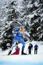 07.01.2024, Val di Fiemme, Italy (ITA): Anne Kyllonen (FIN) - FIS world cup cross-country, tour de ski, final climb, Val di Fiemme (ITA). www.nordicfocus.com. © Barbieri/NordicFocus. Every downloaded picture is fee-liable.