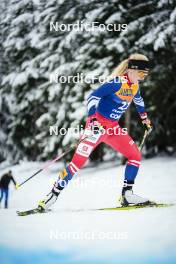 07.01.2024, Val di Fiemme, Italy (ITA): Katerina Janatova (CZE) - FIS world cup cross-country, tour de ski, final climb, Val di Fiemme (ITA). www.nordicfocus.com. © Barbieri/NordicFocus. Every downloaded picture is fee-liable.