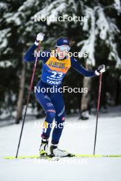 07.01.2024, Val di Fiemme, Italy (ITA): Caterina Ganz (ITA) - FIS world cup cross-country, tour de ski, final climb, Val di Fiemme (ITA). www.nordicfocus.com. © Barbieri/NordicFocus. Every downloaded picture is fee-liable.