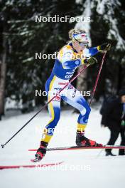 07.01.2024, Val di Fiemme, Italy (ITA): Jonna Sundling (SWE) - FIS world cup cross-country, tour de ski, final climb, Val di Fiemme (ITA). www.nordicfocus.com. © Barbieri/NordicFocus. Every downloaded picture is fee-liable.