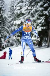07.01.2024, Val di Fiemme, Italy (ITA): Krista Parmakoski (FIN) - FIS world cup cross-country, tour de ski, final climb, Val di Fiemme (ITA). www.nordicfocus.com. © Barbieri/NordicFocus. Every downloaded picture is fee-liable.