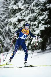 07.01.2024, Val di Fiemme, Italy (ITA): Caterina Ganz (ITA) - FIS world cup cross-country, tour de ski, final climb, Val di Fiemme (ITA). www.nordicfocus.com. © Barbieri/NordicFocus. Every downloaded picture is fee-liable.