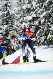 07.01.2024, Val di Fiemme, Italy (ITA): Naoto Baba (JPN) - FIS world cup cross-country, tour de ski, final climb, Val di Fiemme (ITA). www.nordicfocus.com. © Barbieri/NordicFocus. Every downloaded picture is fee-liable.