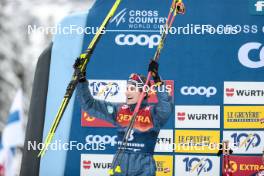 07.01.2024, Val di Fiemme, Italy (ITA): Friedrich Moch (GER) - FIS world cup cross-country, tour de ski, final climb, Val di Fiemme (ITA). www.nordicfocus.com. © Modica/NordicFocus. Every downloaded picture is fee-liable.