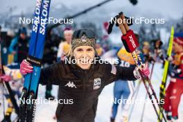 07.01.2024, Val di Fiemme, Italy (ITA): Sophia Laukli (USA) - FIS world cup cross-country, tour de ski, final climb, Val di Fiemme (ITA). www.nordicfocus.com. © Modica/NordicFocus. Every downloaded picture is fee-liable.