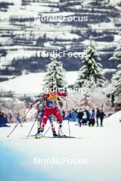 07.01.2024, Val di Fiemme, Italy (ITA): Heidi Weng (NOR) - FIS world cup cross-country, tour de ski, final climb, Val di Fiemme (ITA). www.nordicfocus.com. © Barbieri/NordicFocus. Every downloaded picture is fee-liable.