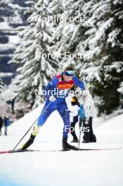 07.01.2024, Val di Fiemme, Italy (ITA): Fedor Karpov (KAZ) - FIS world cup cross-country, tour de ski, final climb, Val di Fiemme (ITA). www.nordicfocus.com. © Barbieri/NordicFocus. Every downloaded picture is fee-liable.