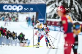 07.01.2024, Val di Fiemme, Italy (ITA): Frida Karlsson (SWE) - FIS world cup cross-country, tour de ski, final climb, Val di Fiemme (ITA). www.nordicfocus.com. © Modica/NordicFocus. Every downloaded picture is fee-liable.