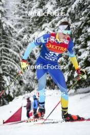 07.01.2024, Val di Fiemme, Italy (ITA): Nikita Gridin (KAZ) - FIS world cup cross-country, tour de ski, final climb, Val di Fiemme (ITA). www.nordicfocus.com. © Barbieri/NordicFocus. Every downloaded picture is fee-liable.