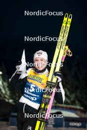 07.01.2024, Val di Fiemme, Italy (ITA): Kerttu Niskanen (FIN) - FIS world cup cross-country, tour de ski, final climb, Val di Fiemme (ITA). www.nordicfocus.com. © Modica/NordicFocus. Every downloaded picture is fee-liable.
