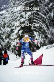 07.01.2024, Val di Fiemme, Italy (ITA): Rosie Brennan (USA) - FIS world cup cross-country, tour de ski, final climb, Val di Fiemme (ITA). www.nordicfocus.com. © Barbieri/NordicFocus. Every downloaded picture is fee-liable.