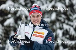 07.01.2024, Val di Fiemme, Italy (ITA): Harald Oestberg Amundsen (NOR) - FIS world cup cross-country, tour de ski, final climb, Val di Fiemme (ITA). www.nordicfocus.com. © Modica/NordicFocus. Every downloaded picture is fee-liable.
