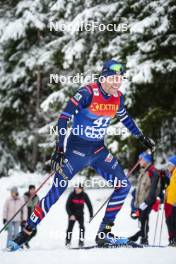 07.01.2024, Val di Fiemme, Italy (ITA): Maurice Manificat (FRA) - FIS world cup cross-country, tour de ski, final climb, Val di Fiemme (ITA). www.nordicfocus.com. © Barbieri/NordicFocus. Every downloaded picture is fee-liable.
