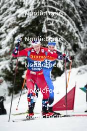 07.01.2024, Val di Fiemme, Italy (ITA): Ansgar Evensen (NOR) - FIS world cup cross-country, tour de ski, final climb, Val di Fiemme (ITA). www.nordicfocus.com. © Barbieri/NordicFocus. Every downloaded picture is fee-liable.