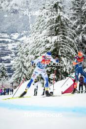 07.01.2024, Val di Fiemme, Italy (ITA): Truls Gisselman (SWE) - FIS world cup cross-country, tour de ski, final climb, Val di Fiemme (ITA). www.nordicfocus.com. © Barbieri/NordicFocus. Every downloaded picture is fee-liable.