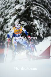07.01.2024, Val di Fiemme, Italy (ITA): Lisa Ingesson (SWE) - FIS world cup cross-country, tour de ski, final climb, Val di Fiemme (ITA). www.nordicfocus.com. © Barbieri/NordicFocus. Every downloaded picture is fee-liable.