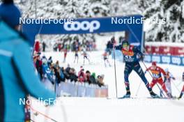 07.01.2024, Val di Fiemme, Italy (ITA): Maurice Manificat (FRA) - FIS world cup cross-country, tour de ski, final climb, Val di Fiemme (ITA). www.nordicfocus.com. © Modica/NordicFocus. Every downloaded picture is fee-liable.