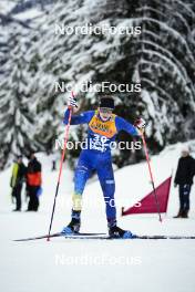 07.01.2024, Val di Fiemme, Italy (ITA): Nadezhda Stepashkina (KAZ) - FIS world cup cross-country, tour de ski, final climb, Val di Fiemme (ITA). www.nordicfocus.com. © Barbieri/NordicFocus. Every downloaded picture is fee-liable.