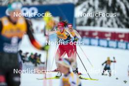 07.01.2024, Val di Fiemme, Italy (ITA): Nadja Kaelin (SUI) - FIS world cup cross-country, tour de ski, final climb, Val di Fiemme (ITA). www.nordicfocus.com. © Modica/NordicFocus. Every downloaded picture is fee-liable.