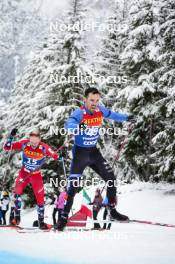 07.01.2024, Val di Fiemme, Italy (ITA): Imanol Rojo (ESP) - FIS world cup cross-country, tour de ski, final climb, Val di Fiemme (ITA). www.nordicfocus.com. © Barbieri/NordicFocus. Every downloaded picture is fee-liable.