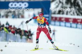07.01.2024, Val di Fiemme, Italy (ITA): Heidi Weng (NOR) - FIS world cup cross-country, tour de ski, final climb, Val di Fiemme (ITA). www.nordicfocus.com. © Modica/NordicFocus. Every downloaded picture is fee-liable.