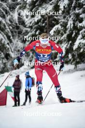 07.01.2024, Val di Fiemme, Italy (ITA): Matz William Jenssen (NOR) - FIS world cup cross-country, tour de ski, final climb, Val di Fiemme (ITA). www.nordicfocus.com. © Barbieri/NordicFocus. Every downloaded picture is fee-liable.