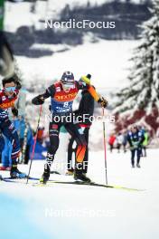 07.01.2024, Val di Fiemme, Italy (ITA): Friedrich Moch (GER) - FIS world cup cross-country, tour de ski, final climb, Val di Fiemme (ITA). www.nordicfocus.com. © Barbieri/NordicFocus. Every downloaded picture is fee-liable.