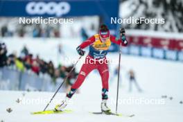 07.01.2024, Val di Fiemme, Italy (ITA): Heidi Weng (NOR) - FIS world cup cross-country, tour de ski, final climb, Val di Fiemme (ITA). www.nordicfocus.com. © Modica/NordicFocus. Every downloaded picture is fee-liable.