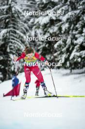 07.01.2024, Val di Fiemme, Italy (ITA): Margrethe Bergane (NOR) - FIS world cup cross-country, tour de ski, final climb, Val di Fiemme (ITA). www.nordicfocus.com. © Barbieri/NordicFocus. Every downloaded picture is fee-liable.