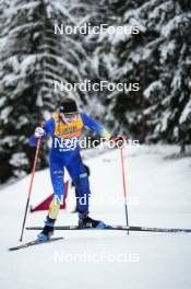 07.01.2024, Val di Fiemme, Italy (ITA): Nadezhda Stepashkina (KAZ) - FIS world cup cross-country, tour de ski, final climb, Val di Fiemme (ITA). www.nordicfocus.com. © Barbieri/NordicFocus. Every downloaded picture is fee-liable.