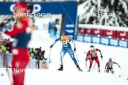 07.01.2024, Val di Fiemme, Italy (ITA): Krista Parmakoski (FIN) - FIS world cup cross-country, tour de ski, final climb, Val di Fiemme (ITA). www.nordicfocus.com. © Modica/NordicFocus. Every downloaded picture is fee-liable.