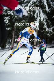 07.01.2024, Val di Fiemme, Italy (ITA): Frida Karlsson (SWE) - FIS world cup cross-country, tour de ski, final climb, Val di Fiemme (ITA). www.nordicfocus.com. © Barbieri/NordicFocus. Every downloaded picture is fee-liable.