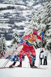 07.01.2024, Val di Fiemme, Italy (ITA): Harald Oestberg Amundsen (NOR) - FIS world cup cross-country, tour de ski, final climb, Val di Fiemme (ITA). www.nordicfocus.com. © Barbieri/NordicFocus. Every downloaded picture is fee-liable.
