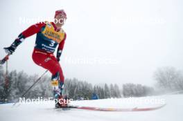 06.01.2024, Val di Fiemme, Italy (ITA): Henrik Doennestad (NOR) - FIS world cup cross-country, tour de ski, mass, Val di Fiemme (ITA). www.nordicfocus.com. © Modica/NordicFocus. Every downloaded picture is fee-liable.