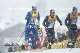 06.01.2024, Val di Fiemme, Italy (ITA): Vladislav Kovalyov (KAZ) - FIS world cup cross-country, tour de ski, mass, Val di Fiemme (ITA). www.nordicfocus.com. © Modica/NordicFocus. Every downloaded picture is fee-liable.