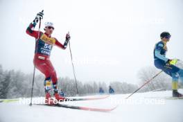 06.01.2024, Val di Fiemme, Italy (ITA): Ansgar Evensen (NOR) - FIS world cup cross-country, tour de ski, mass, Val di Fiemme (ITA). www.nordicfocus.com. © Modica/NordicFocus. Every downloaded picture is fee-liable.