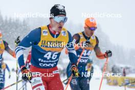 06.01.2024, Val di Fiemme, Italy (ITA): Adam Fellner (CZE) - FIS world cup cross-country, tour de ski, mass, Val di Fiemme (ITA). www.nordicfocus.com. © Modica/NordicFocus. Every downloaded picture is fee-liable.