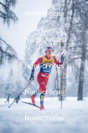 06.01.2024, Val di Fiemme, Italy (ITA): Ansgar Evensen (NOR) - FIS world cup cross-country, tour de ski, mass, Val di Fiemme (ITA). www.nordicfocus.com. © Barbieri/NordicFocus. Every downloaded picture is fee-liable.