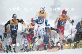06.01.2024, Val di Fiemme, Italy (ITA): William Poromaa (SWE) - FIS world cup cross-country, tour de ski, mass, Val di Fiemme (ITA). www.nordicfocus.com. © Modica/NordicFocus. Every downloaded picture is fee-liable.