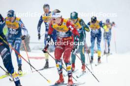 06.01.2024, Val di Fiemme, Italy (ITA): Ansgar Evensen (NOR) - FIS world cup cross-country, tour de ski, mass, Val di Fiemme (ITA). www.nordicfocus.com. © Modica/NordicFocus. Every downloaded picture is fee-liable.