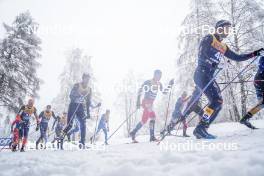 06.01.2024, Val di Fiemme, Italy (ITA): Simone Dapra (ITA) - FIS world cup cross-country, tour de ski, mass, Val di Fiemme (ITA). www.nordicfocus.com. © Barbieri/NordicFocus. Every downloaded picture is fee-liable.