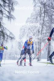 06.01.2024, Val di Fiemme, Italy (ITA): Imanol Rojo (ESP) - FIS world cup cross-country, tour de ski, mass, Val di Fiemme (ITA). www.nordicfocus.com. © Barbieri/NordicFocus. Every downloaded picture is fee-liable.