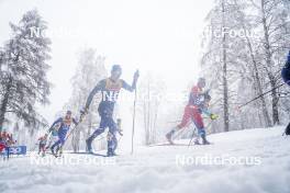 06.01.2024, Val di Fiemme, Italy (ITA): Theo Schely (FRA) - FIS world cup cross-country, tour de ski, mass, Val di Fiemme (ITA). www.nordicfocus.com. © Barbieri/NordicFocus. Every downloaded picture is fee-liable.