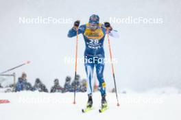 06.01.2024, Val di Fiemme, Italy (ITA): Markus Vuorela (FIN) - FIS world cup cross-country, tour de ski, mass, Val di Fiemme (ITA). www.nordicfocus.com. © Modica/NordicFocus. Every downloaded picture is fee-liable.