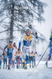 06.01.2024, Val di Fiemme, Italy (ITA): Gustaf Berglund (SWE) - FIS world cup cross-country, tour de ski, mass, Val di Fiemme (ITA). www.nordicfocus.com. © Barbieri/NordicFocus. Every downloaded picture is fee-liable.