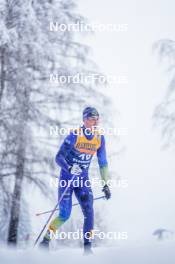06.01.2024, Val di Fiemme, Italy (ITA): Fedor Karpov (KAZ) - FIS world cup cross-country, tour de ski, mass, Val di Fiemme (ITA). www.nordicfocus.com. © Barbieri/NordicFocus. Every downloaded picture is fee-liable.