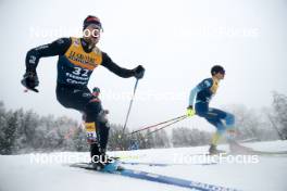 06.01.2024, Val di Fiemme, Italy (ITA): Simone Dapra (ITA) - FIS world cup cross-country, tour de ski, mass, Val di Fiemme (ITA). www.nordicfocus.com. © Modica/NordicFocus. Every downloaded picture is fee-liable.