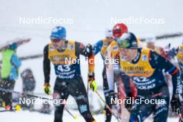 06.01.2024, Val di Fiemme, Italy (ITA): Lucas Boegl (GER) - FIS world cup cross-country, tour de ski, mass, Val di Fiemme (ITA). www.nordicfocus.com. © Modica/NordicFocus. Every downloaded picture is fee-liable.